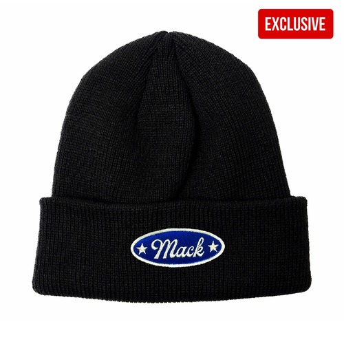 [exclusive]TWO STAR MACK BLUE PATCH BEANIE
