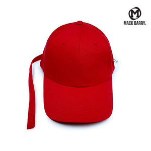 MACK LONGSTRAP CURVE CAP (B) RED