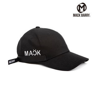 MACK CURVE CAP BLACK