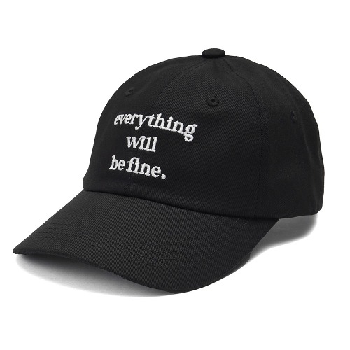 EVERYTHING BALL CAP BLACK